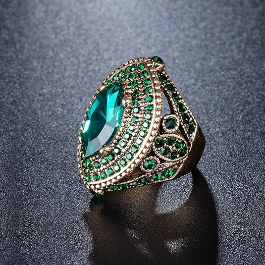 Pierścionek Emerald Regent | Złoto