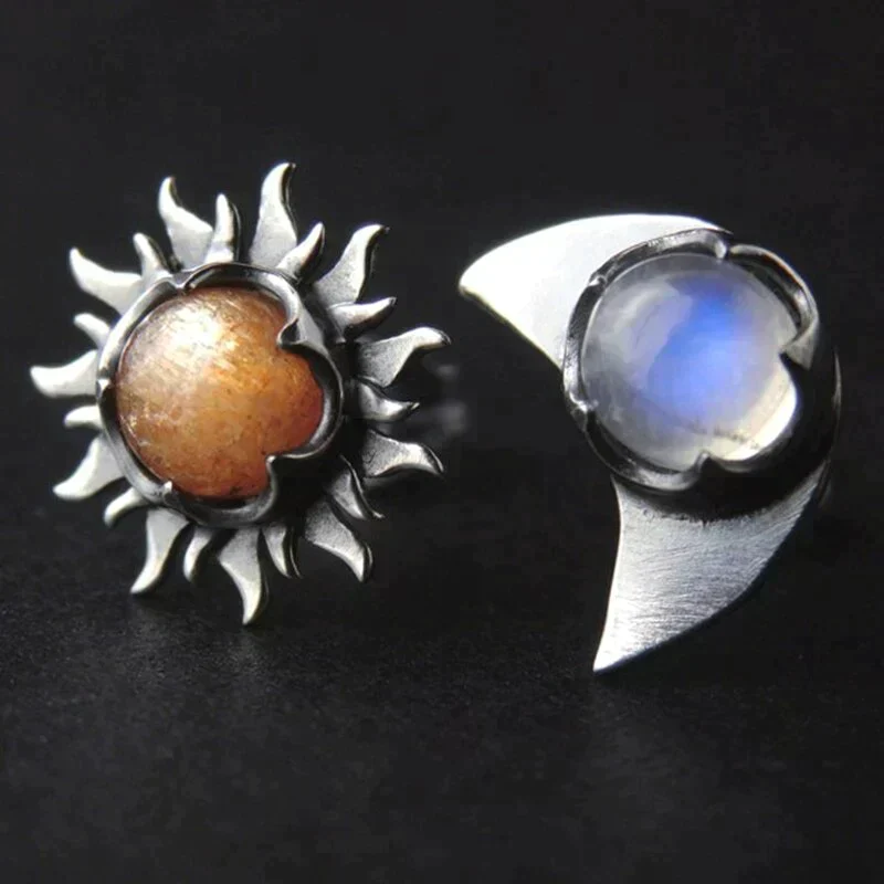 Kolczyki Sun Moon