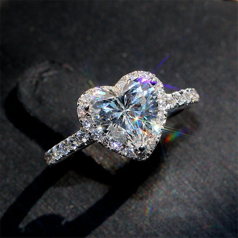 Pierścionek Urokliwe Serce