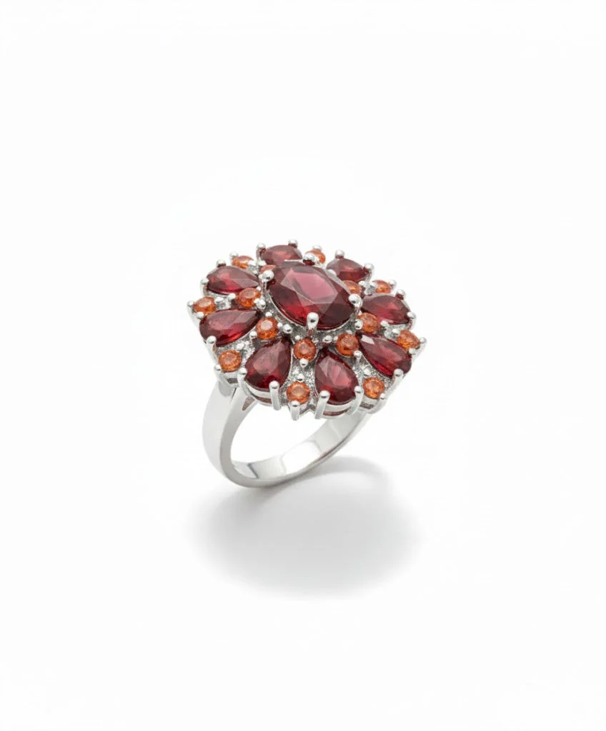 Pierścionek Scarlet Petal | Złoto - Image 2