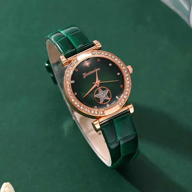 Zestaw biżuterii Verdantra Timecourt | Złoto - Image 4